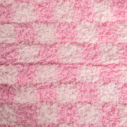 Zuckerwatte-Karo-Plaid, Übergröße