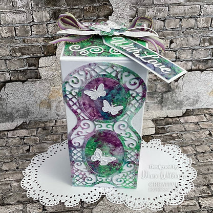 Creative Expressions Jamie Rodgers Butterfly Trellis Panel Craft Die