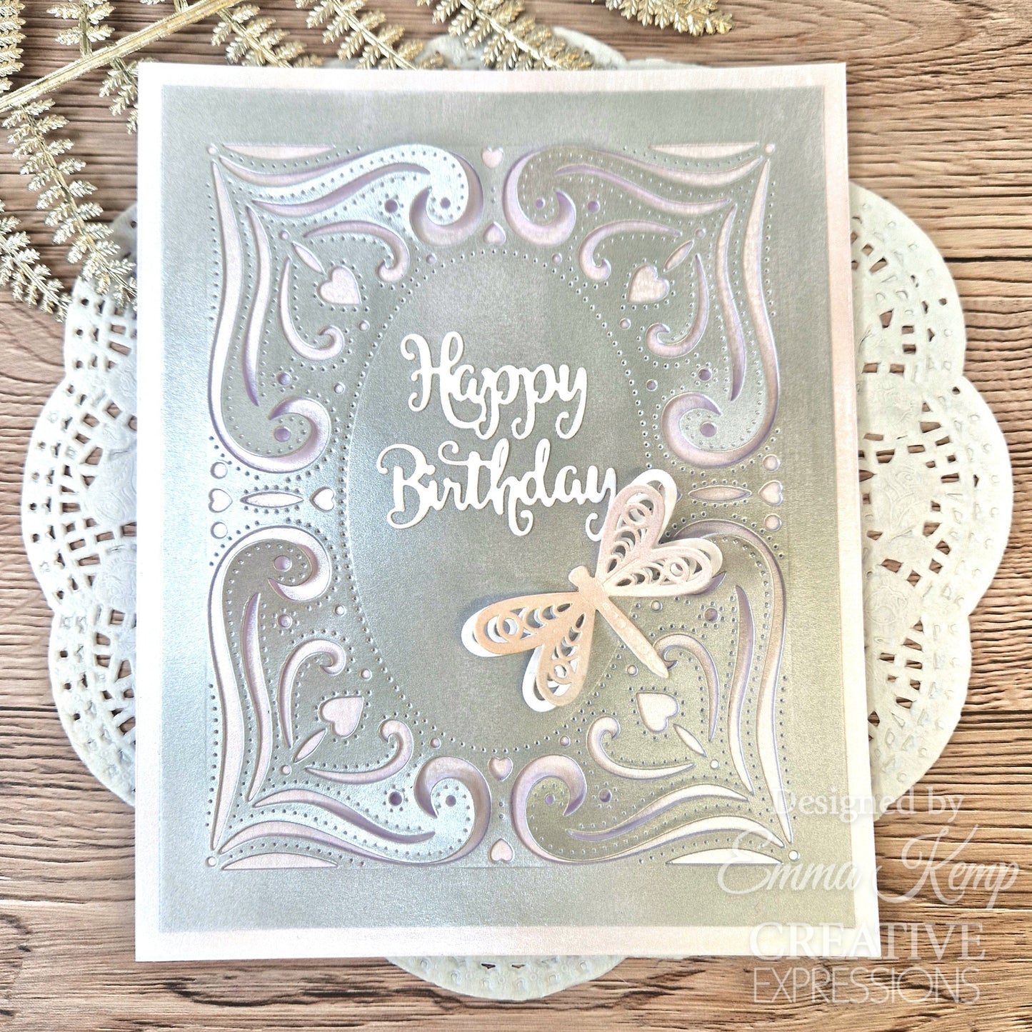 Creative Expressions Jamie Rodgers Oval Heart Frame Craft Die