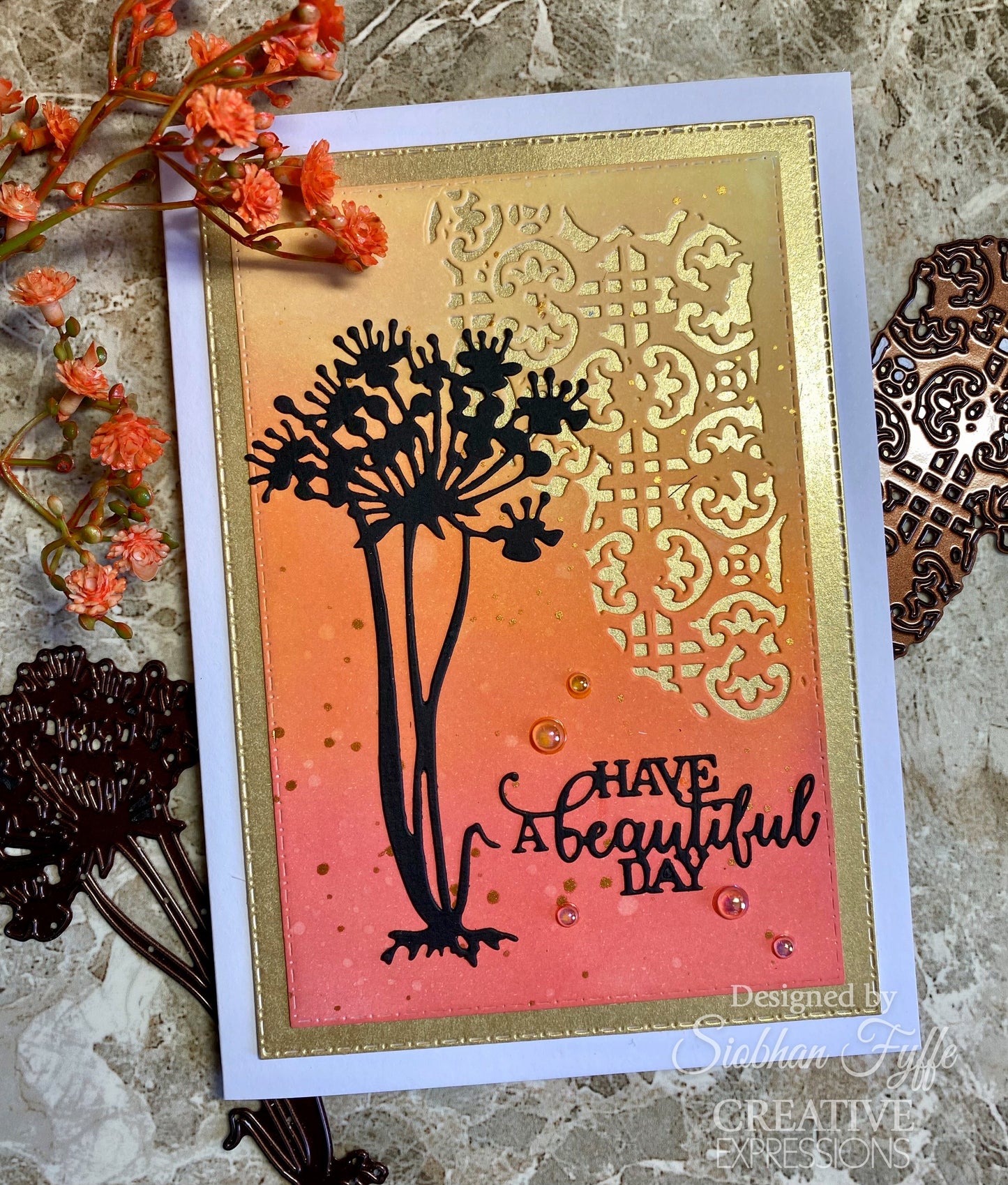 Creative Expressions Sam Poole Shabby Basics Artisan Mosaic #1 Craft Die