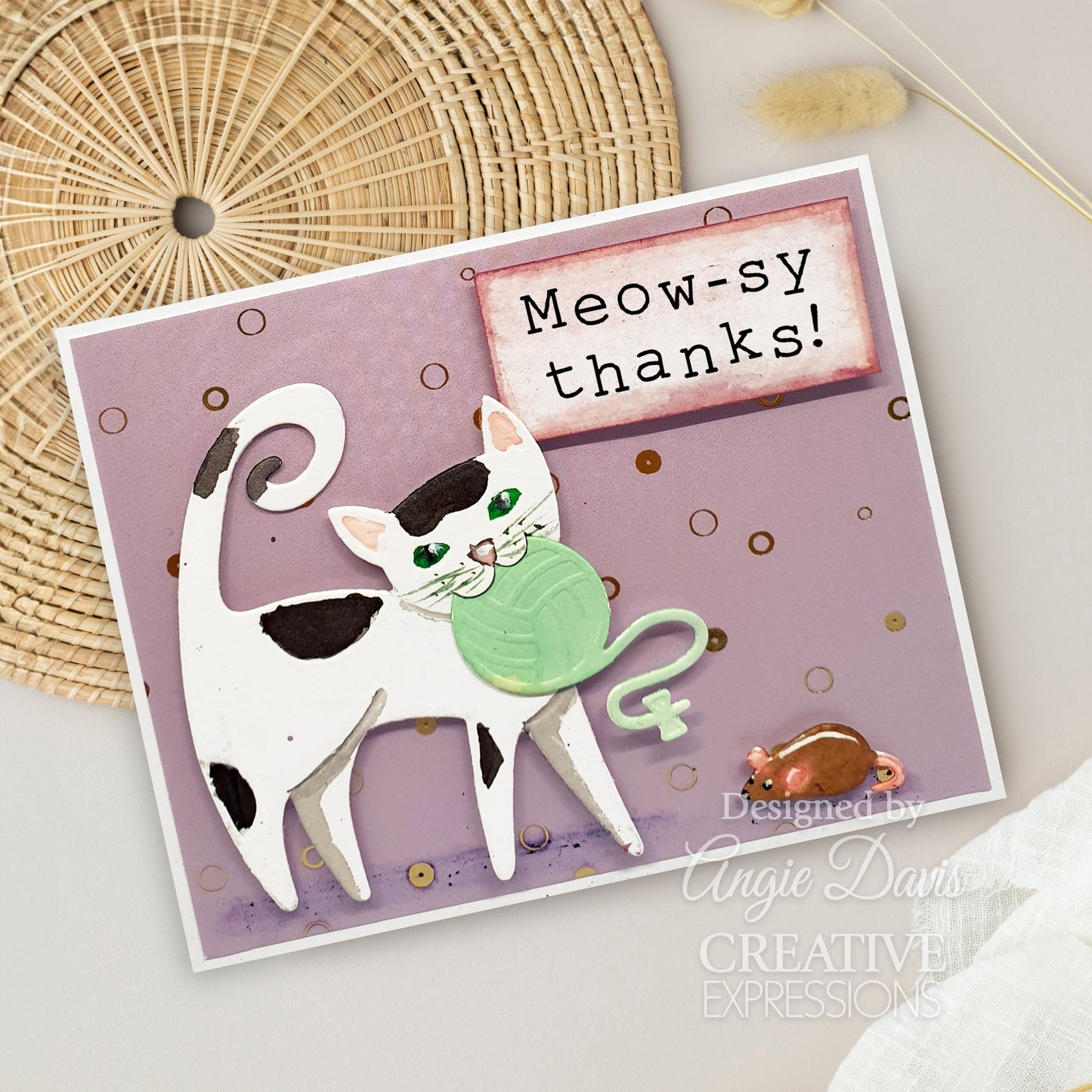 Creative Expressions Sue Wilson Pet Pals Mittens Craft Die