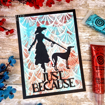Creative Expressions Sue Wilson Art Deco Elegant Stroll Craft Die