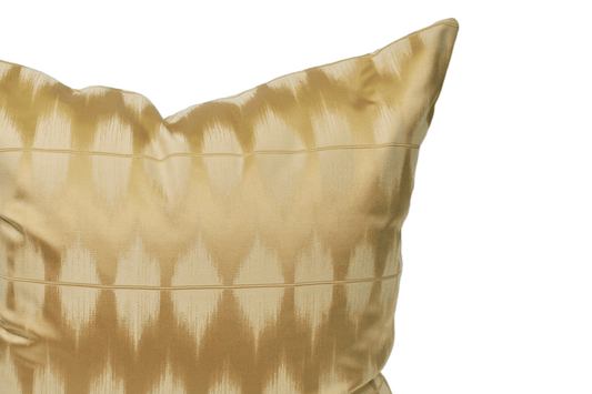 Kissenhülle Gold Ikat