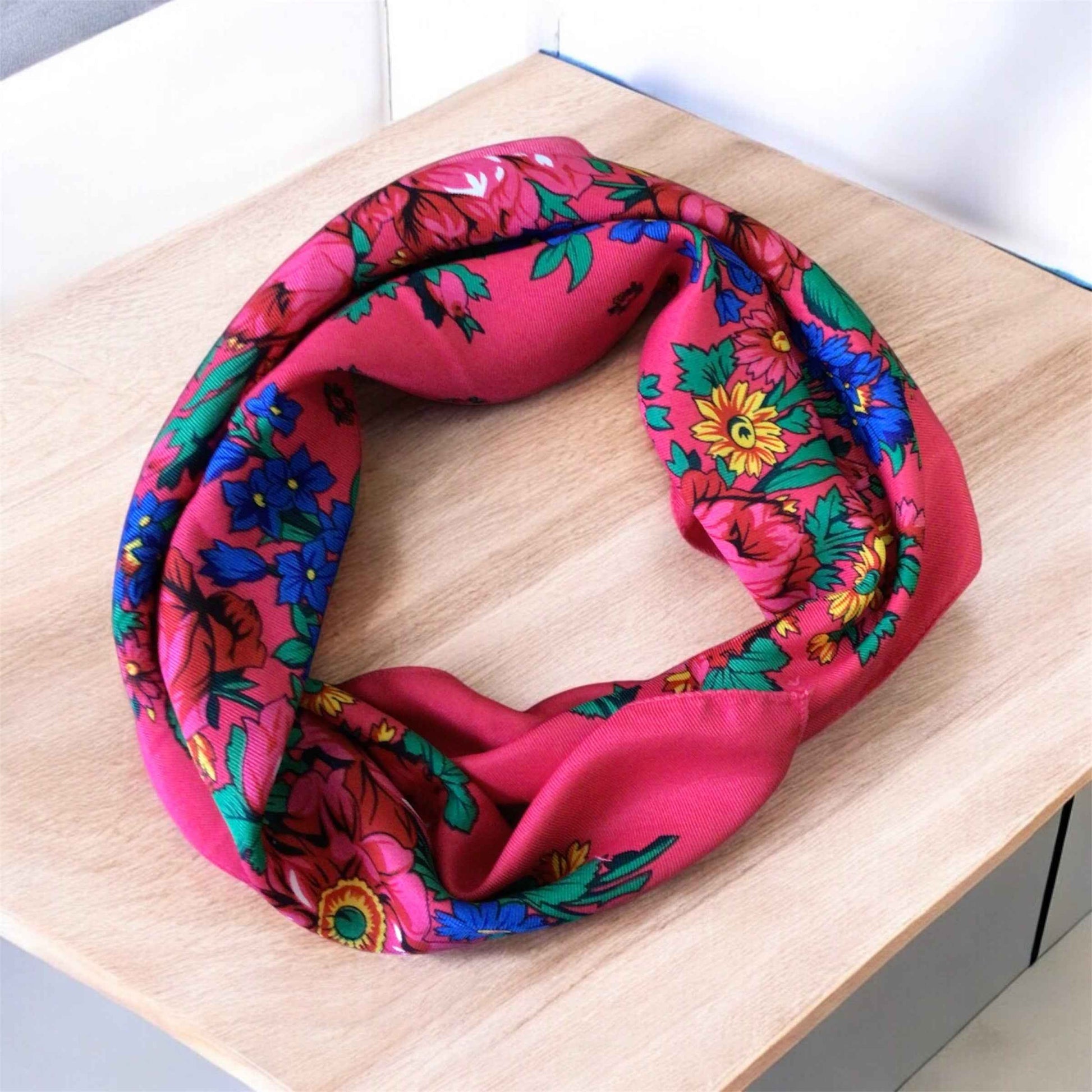 Pink Kokum Scarf