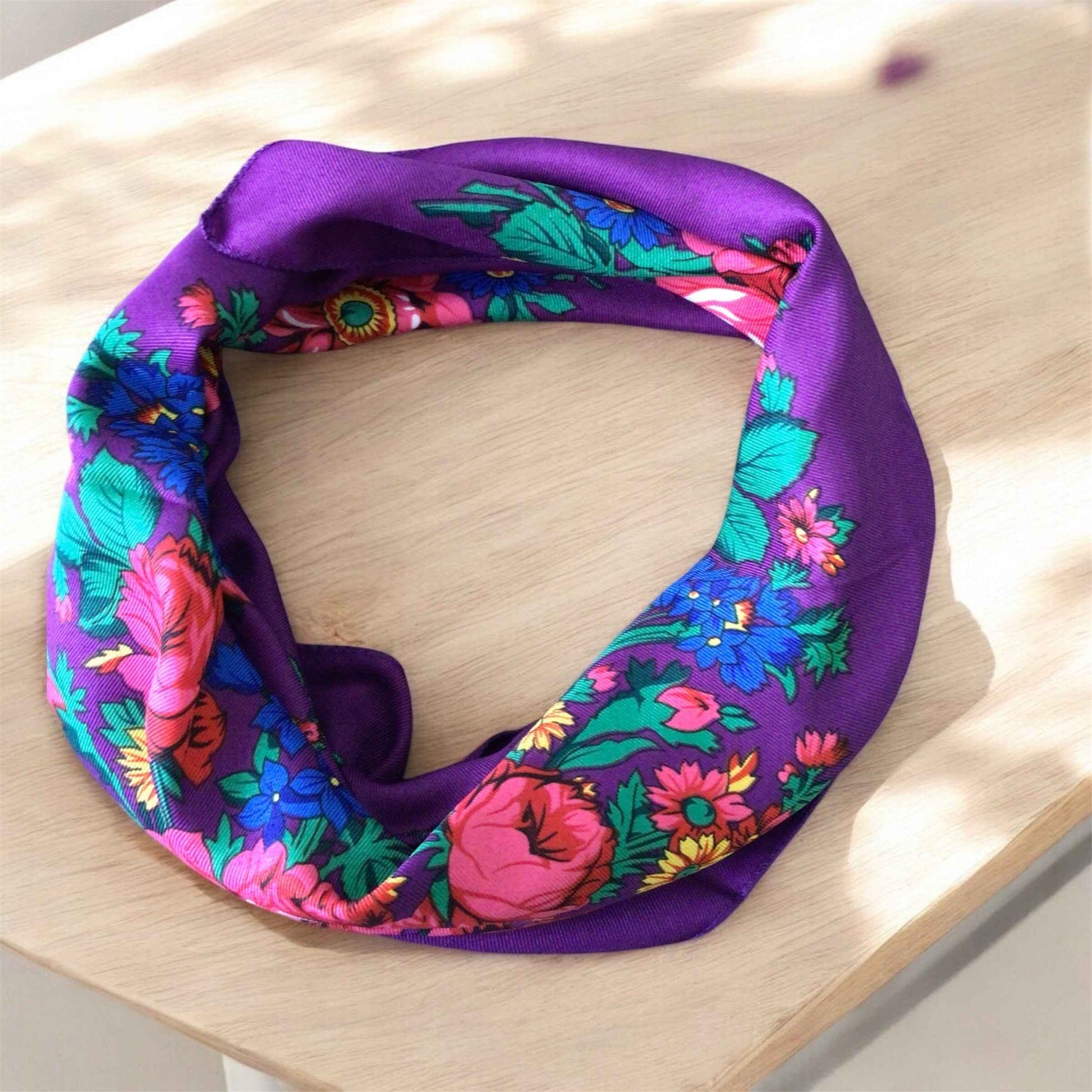 Purple Haze Kokum Scarf