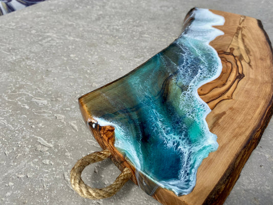 Olive Wood Charcuterie Board - AURABAGS SHOP