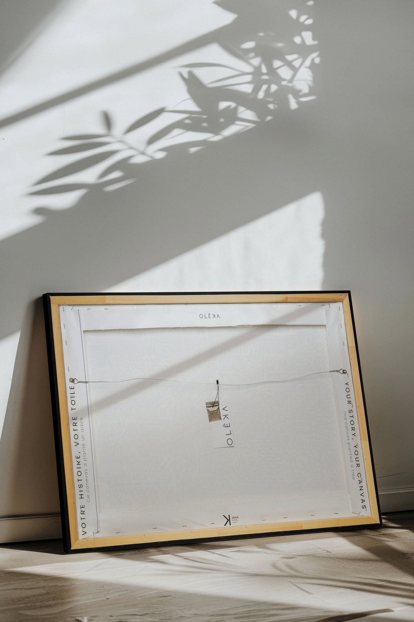 CINNAMON FIELDS, Oeuvre sur toile étirée