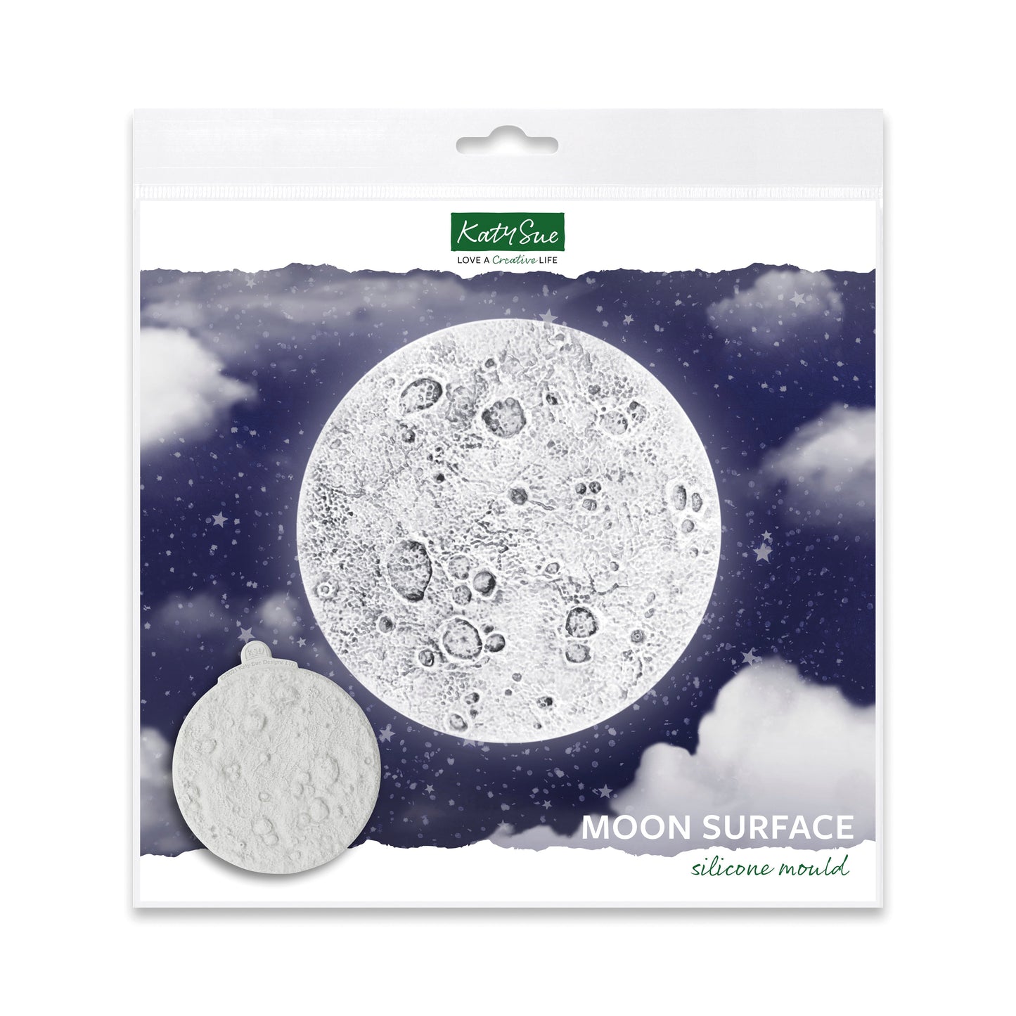 Moon Surface Texture Mat Silicone Mould