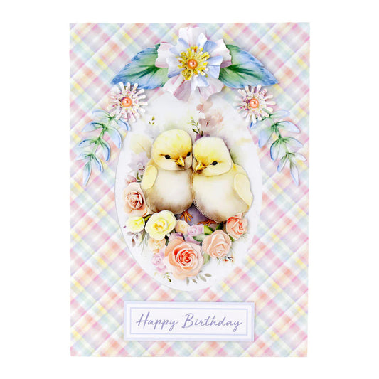 Die Cut Decoupage – Chicks & Bunny (pack of 3)