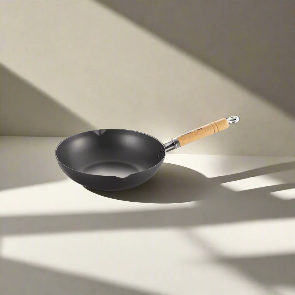 Yoshikawa Cook-Pal Ren Japanese Deep Fry Pan 24cm | Made in Japan