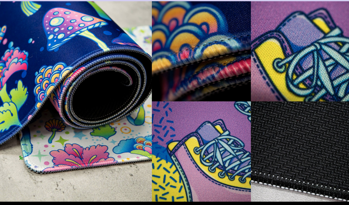 Small | Desk Mat | Peeling Paint