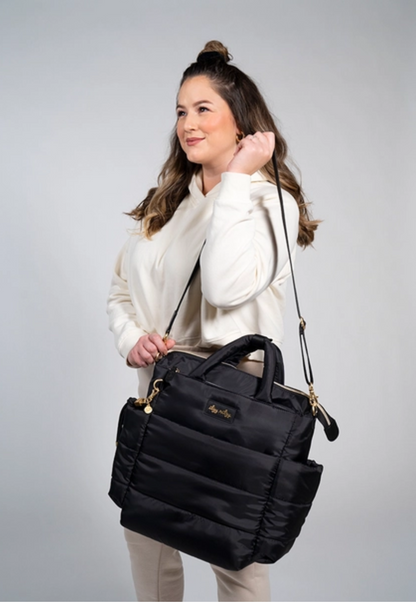 Dream Convertible Midnight Black Diaper Bag