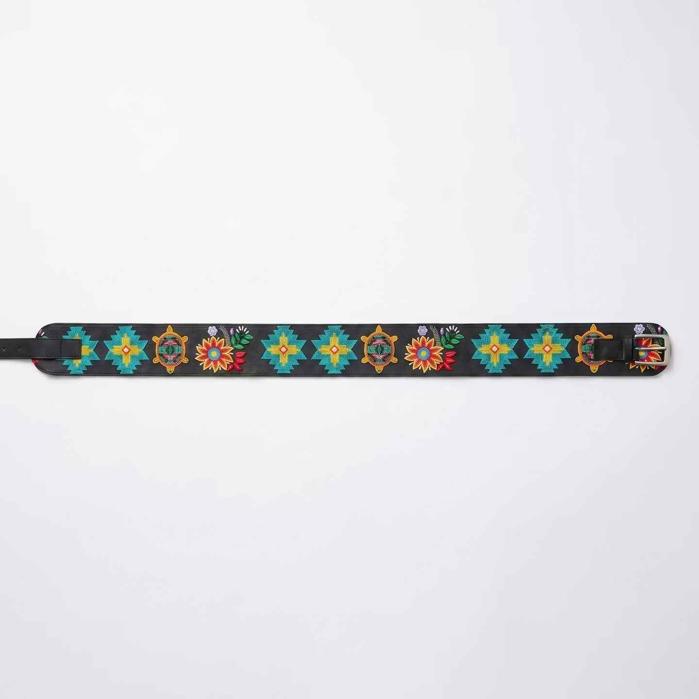 Heritage Leather Regalia  Belt (Turtle)