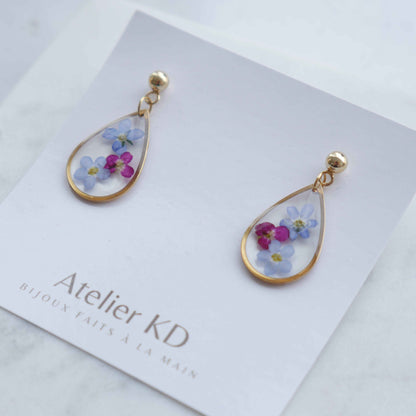 Boucles d’oreilles Lili - goutte 20mm