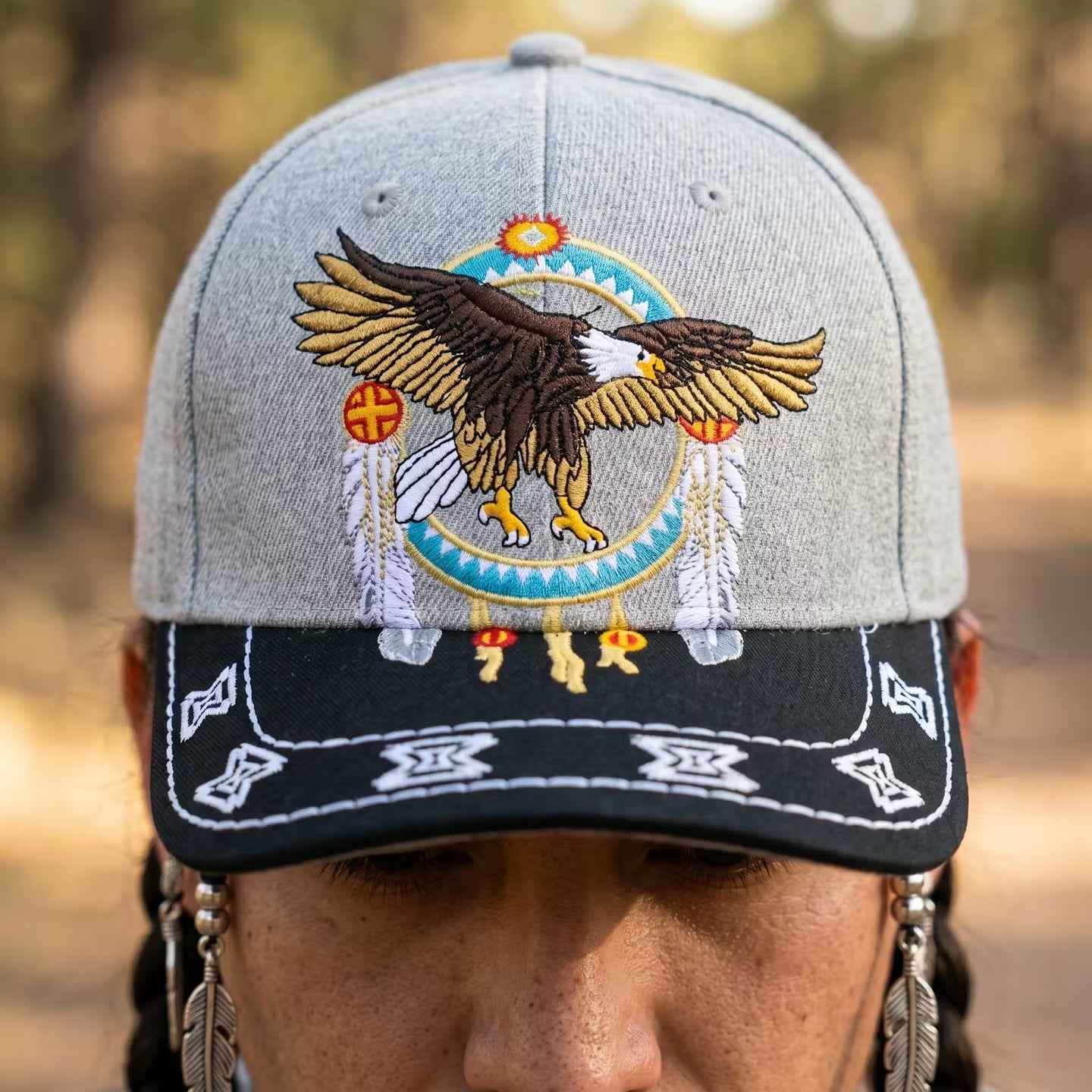 Native fly eagle