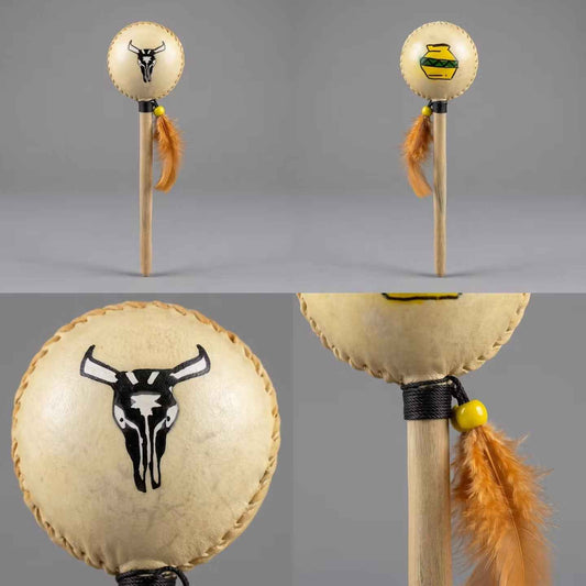 Handcrafted Ceremonial Rattle (1)