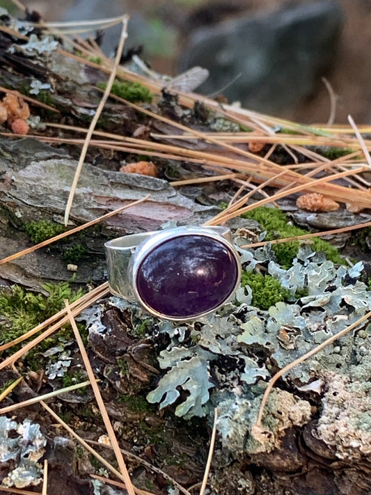Dionysus — Amethyst Statement Ring