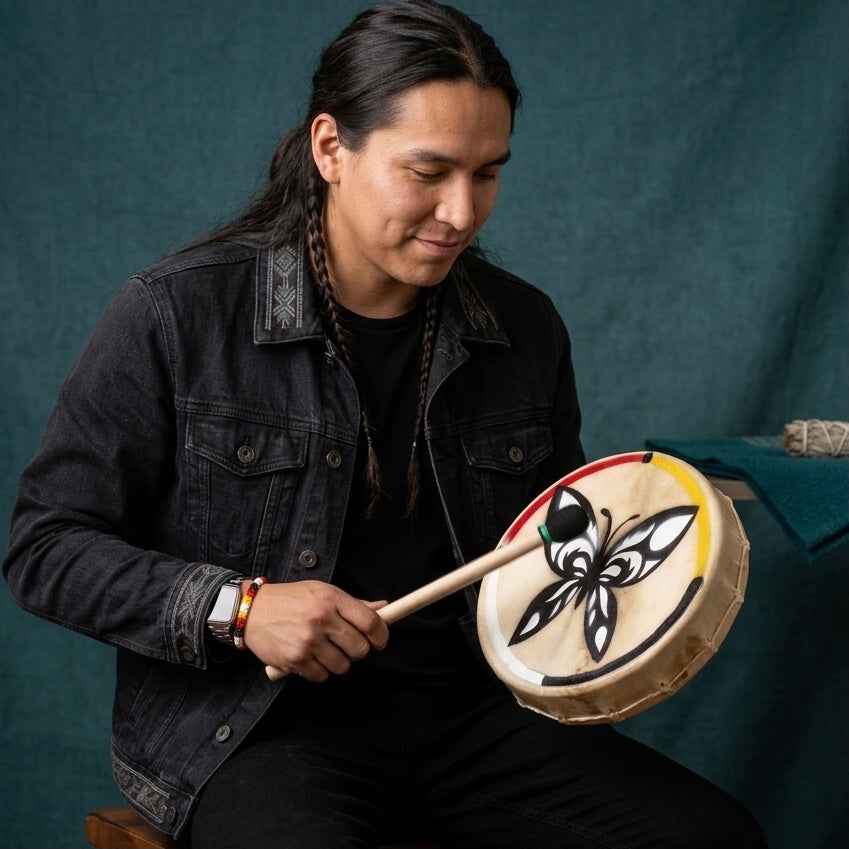 Butterfly 8” Hand Drum