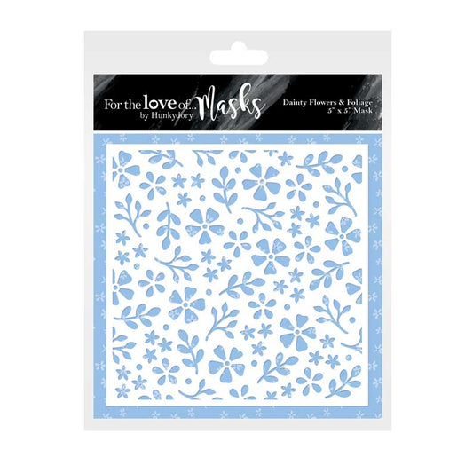 For the Love of Masks - Dainty Flowers & Foliage