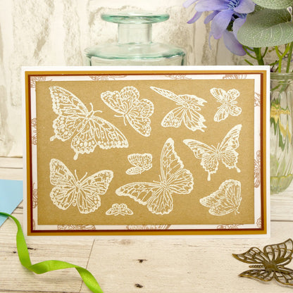 For the Love of Stamps - Beautiful Butterflies