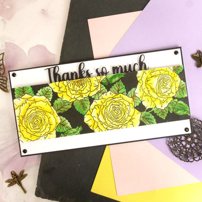 For The Love Of Stamps - Radiant Roses