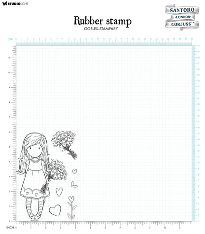 SAN Cling Stamp Love Grows Gorjuss Essentials 7 PC