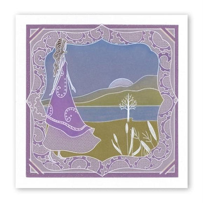 Rosie Border Plate