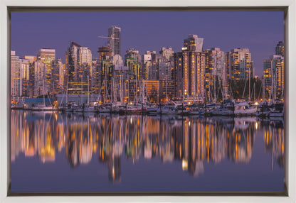 Wall art Glowing Vancouver