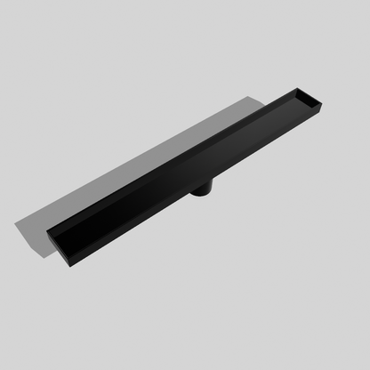 Cascena 24″ Linear Shower Drain, 304 Stainless — Tile-In or Grate Cover