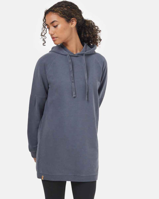 Oversized French Terry Hoodie Dress