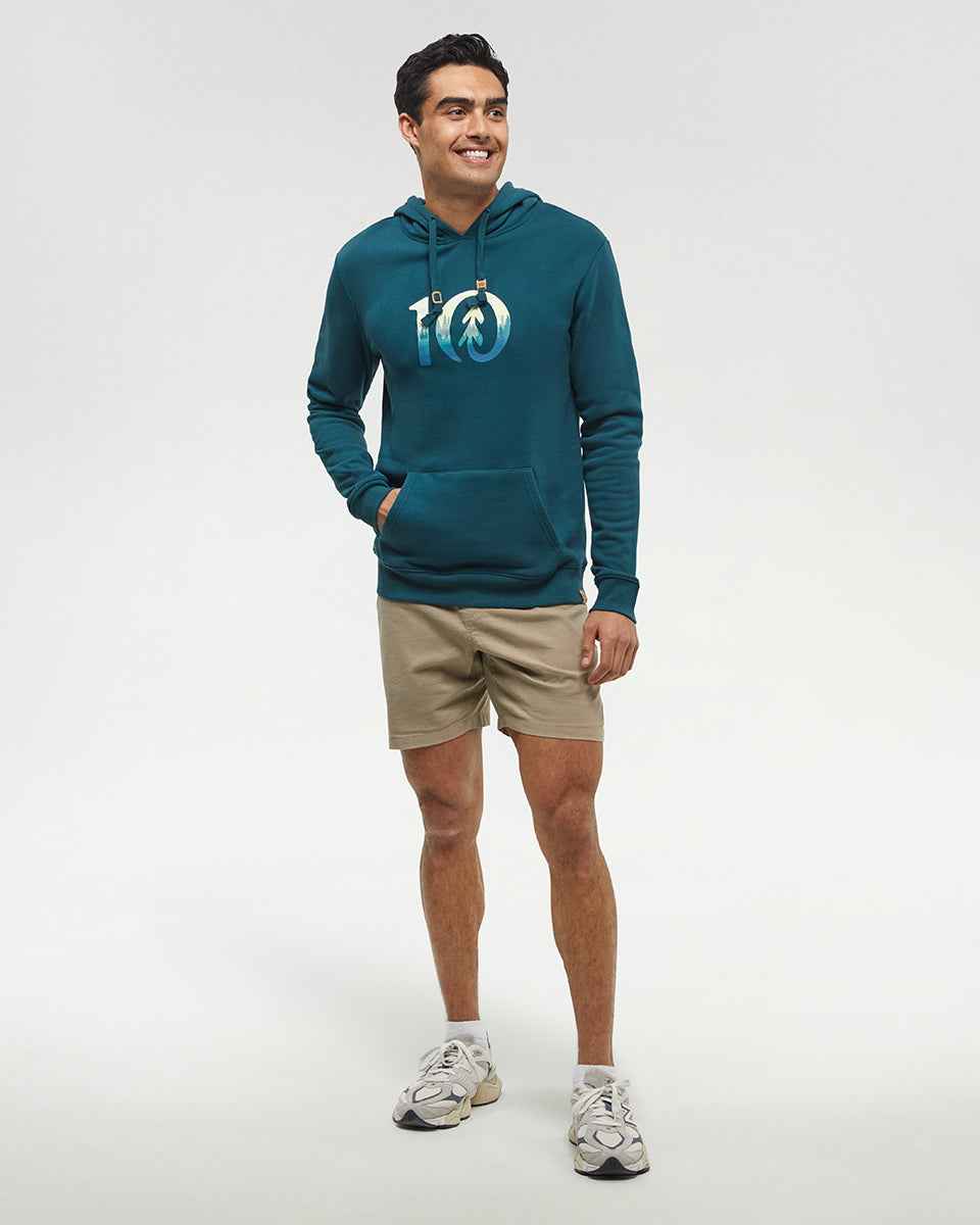 Cloudy Forest Ten Hoodie