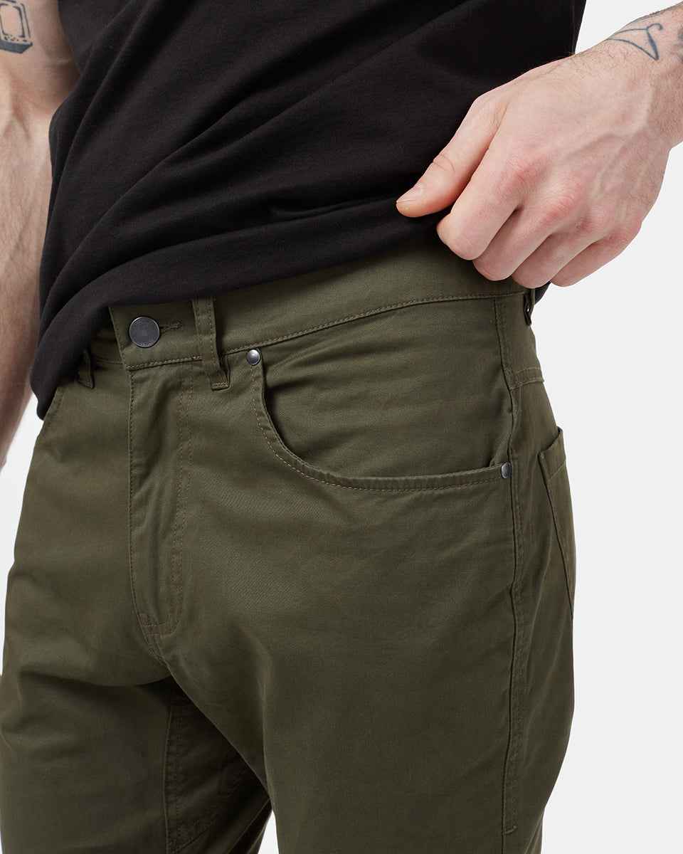 Twill Slim Pant
