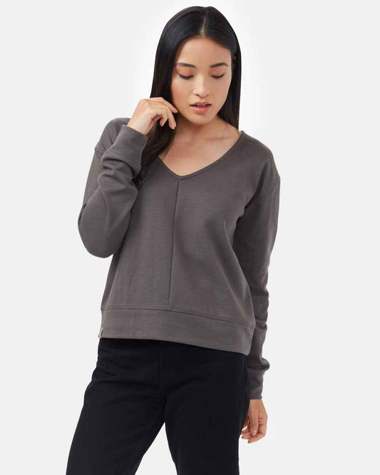 Ponte V-Neck Top