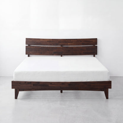 Aurora Solid Wood Bed Frame