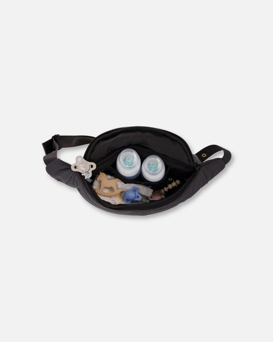 Diaper Changing Sling Bag Black