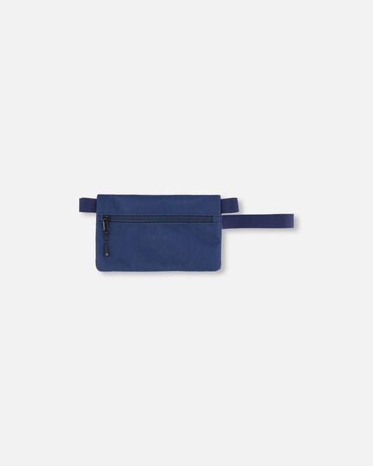 Double Pencil Case Blue And Beige Gradient