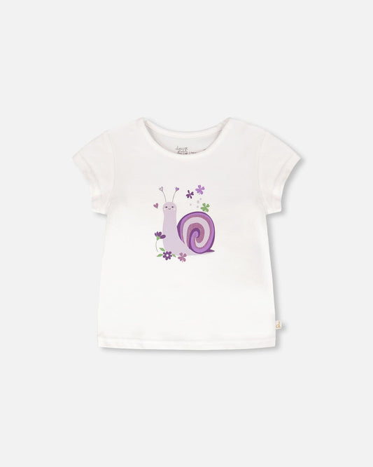 Organic Cotton Jersey T-Shirt White