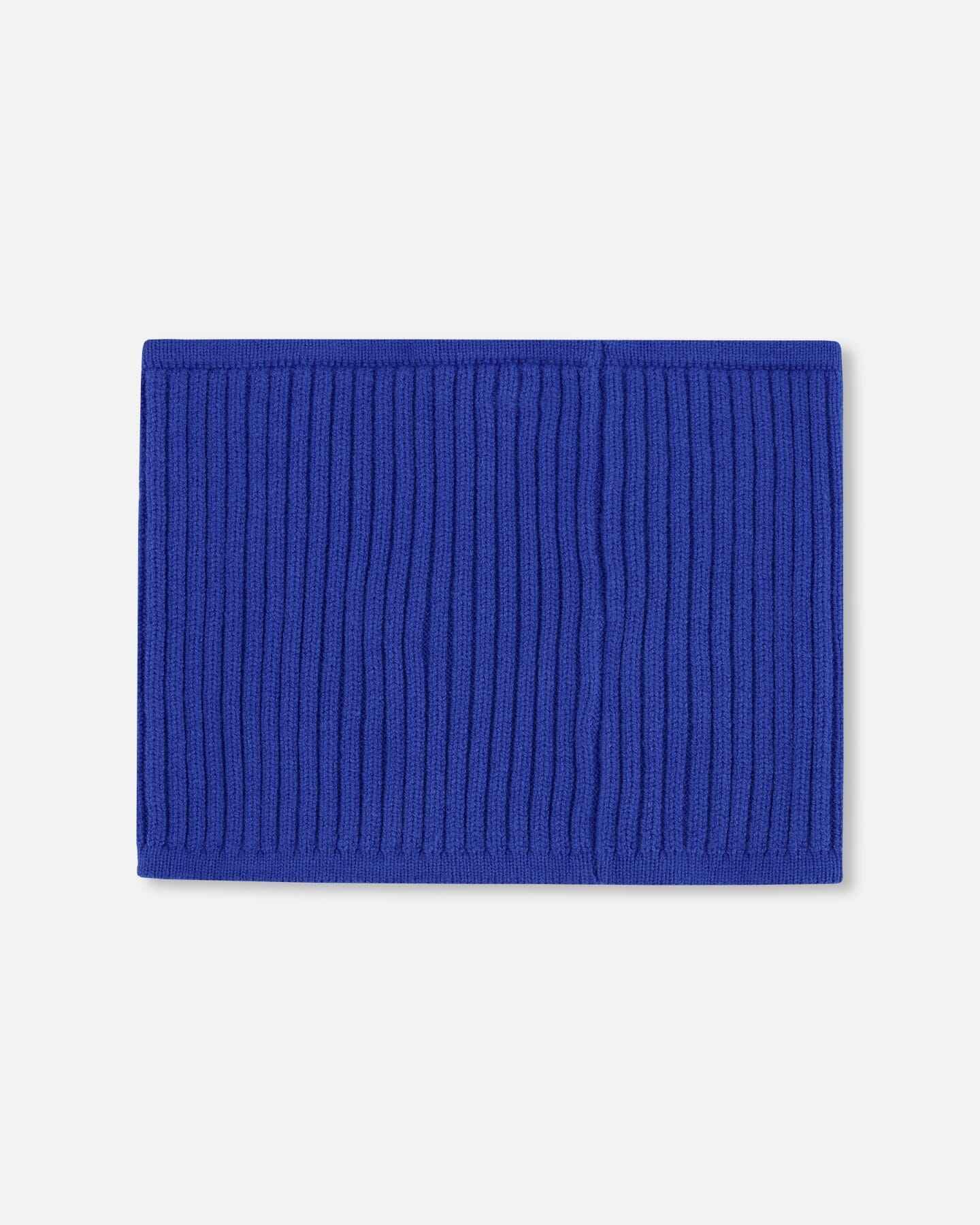 Knit Neckwarmer Royal Blue