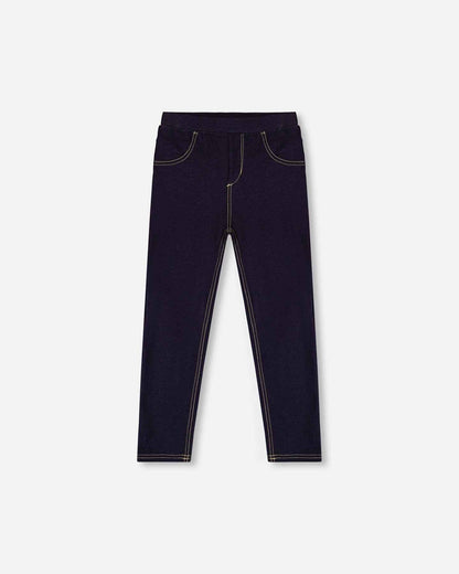 Navy Blue Denim Jeggings