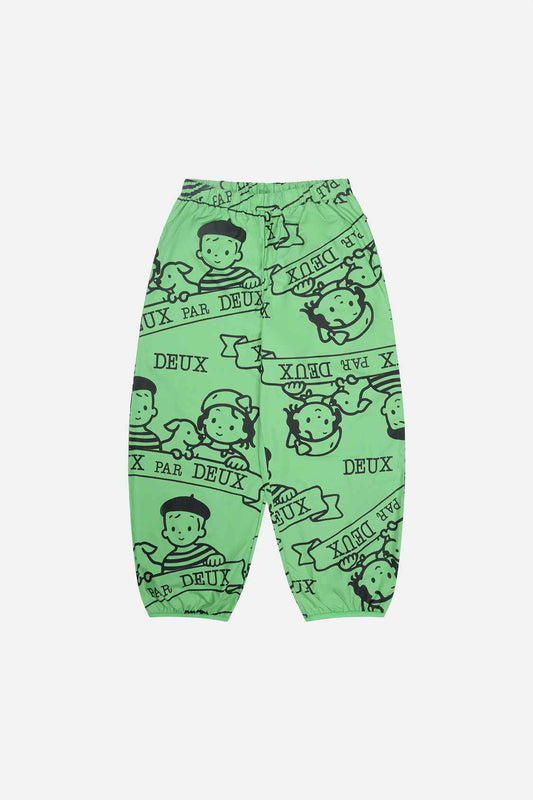 40th Anniversary Adult Printed Poplin Pant Green