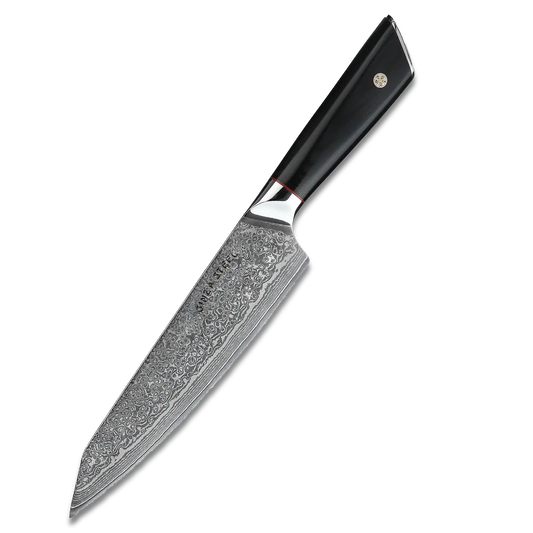 HAGAKURE 21 | Kochmesser 8" - 67 Lagen AUS 10 Stahl