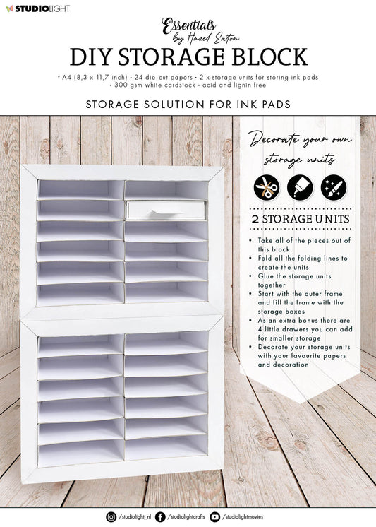 HEN DIY Storage Block Ink Units Essentials 210x294x5mm 24 SH nr.57
