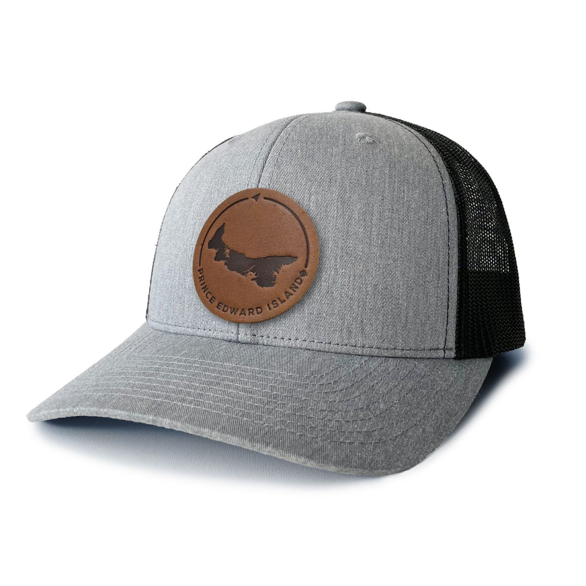 Prince Edward Island Leather Patch Trucker Hat