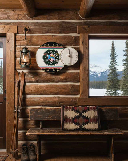 Horse Native Wall Clock