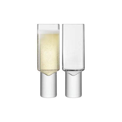 Champagne Flutes 240ml - LSA Boris - Set of 2
