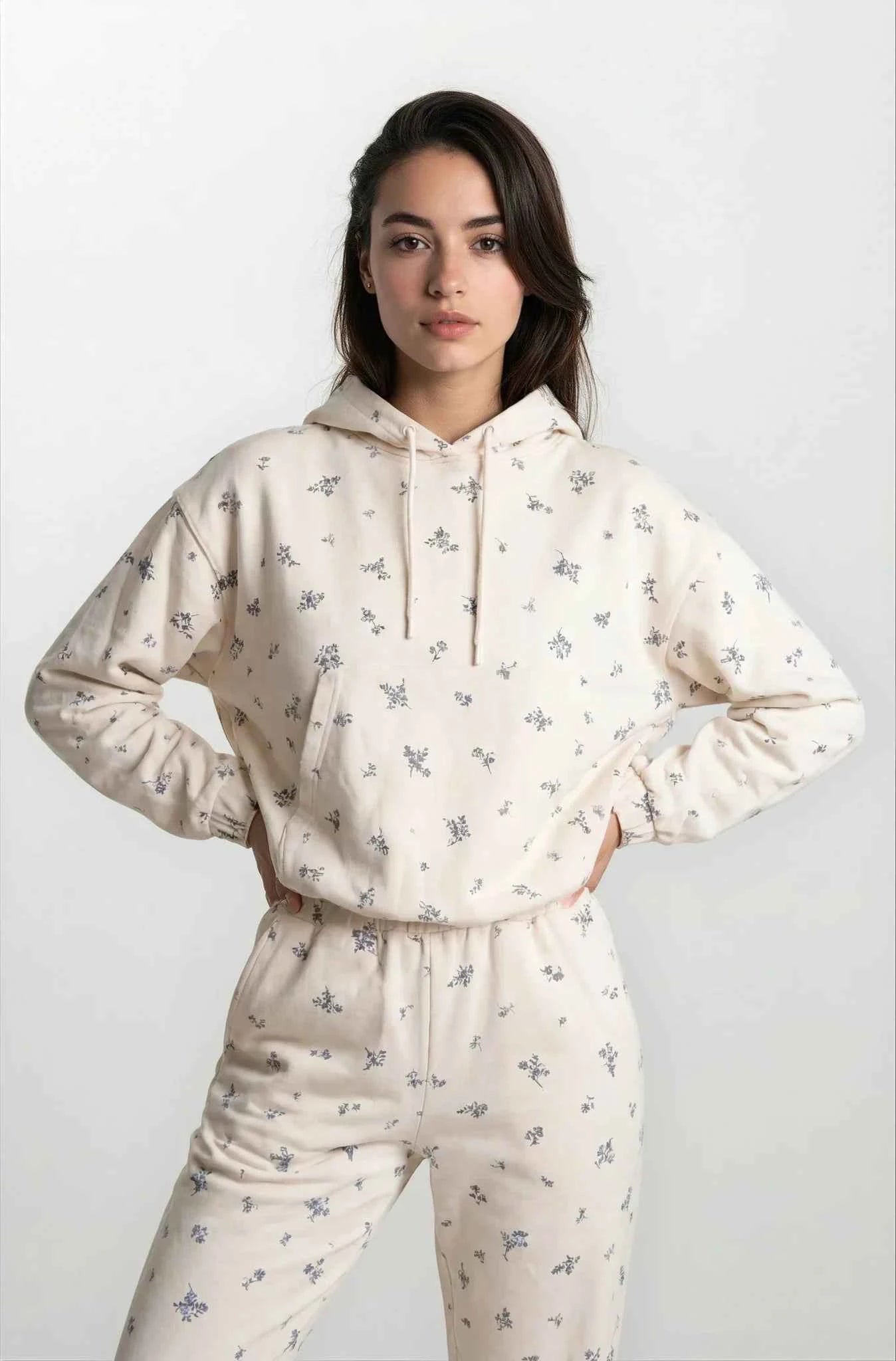 Posie Luxeflow - Soft Everyday Leisure Set 2PC In Floral