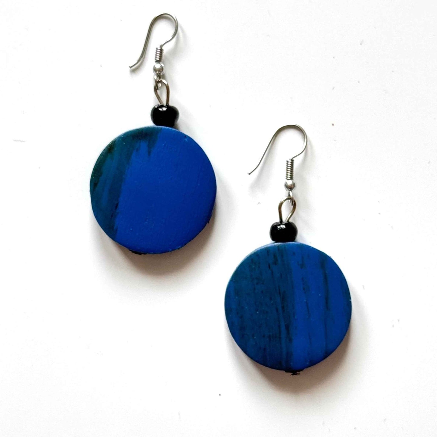 Wooden Disc earring