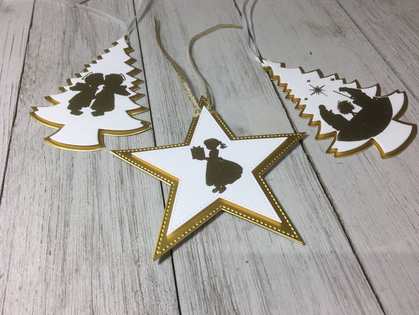 Pin It Nellie's Choice Nested Die Duo - Tree and Star - 10 Dies Total
