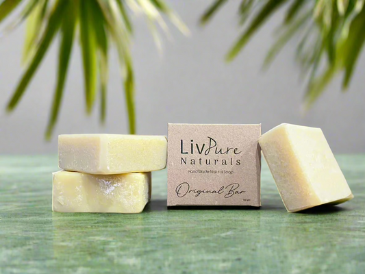 Original Lemongrass Olive Oil Soap | Moisturizing Face & Body Bar | Natural and Organic Deodorant