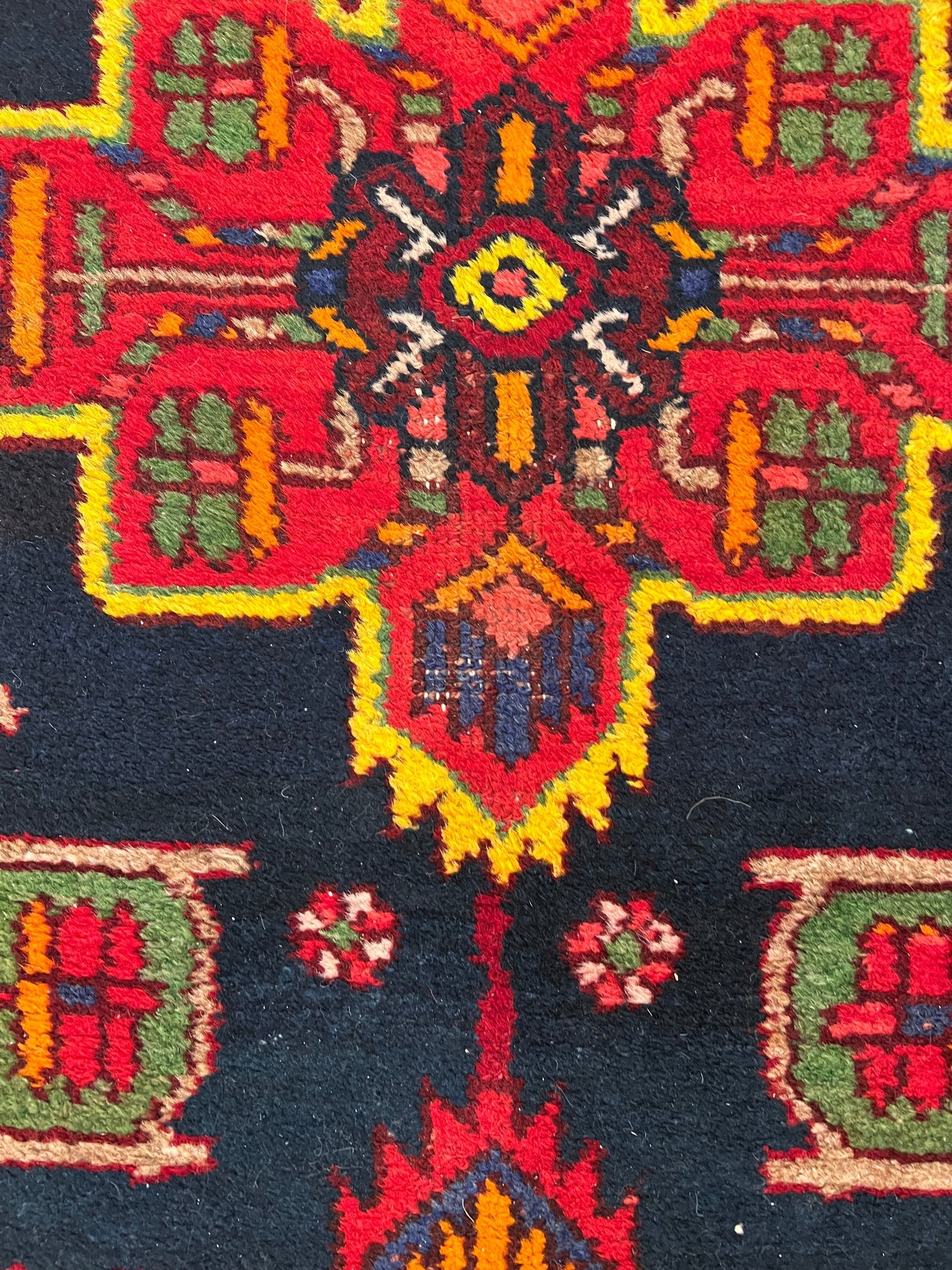 Persian Hamadan Runner Rug | 3' 5" x 8' 3"